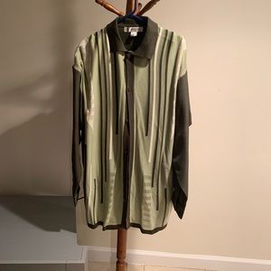 Michael Irvin Excellent Condition Olive striped